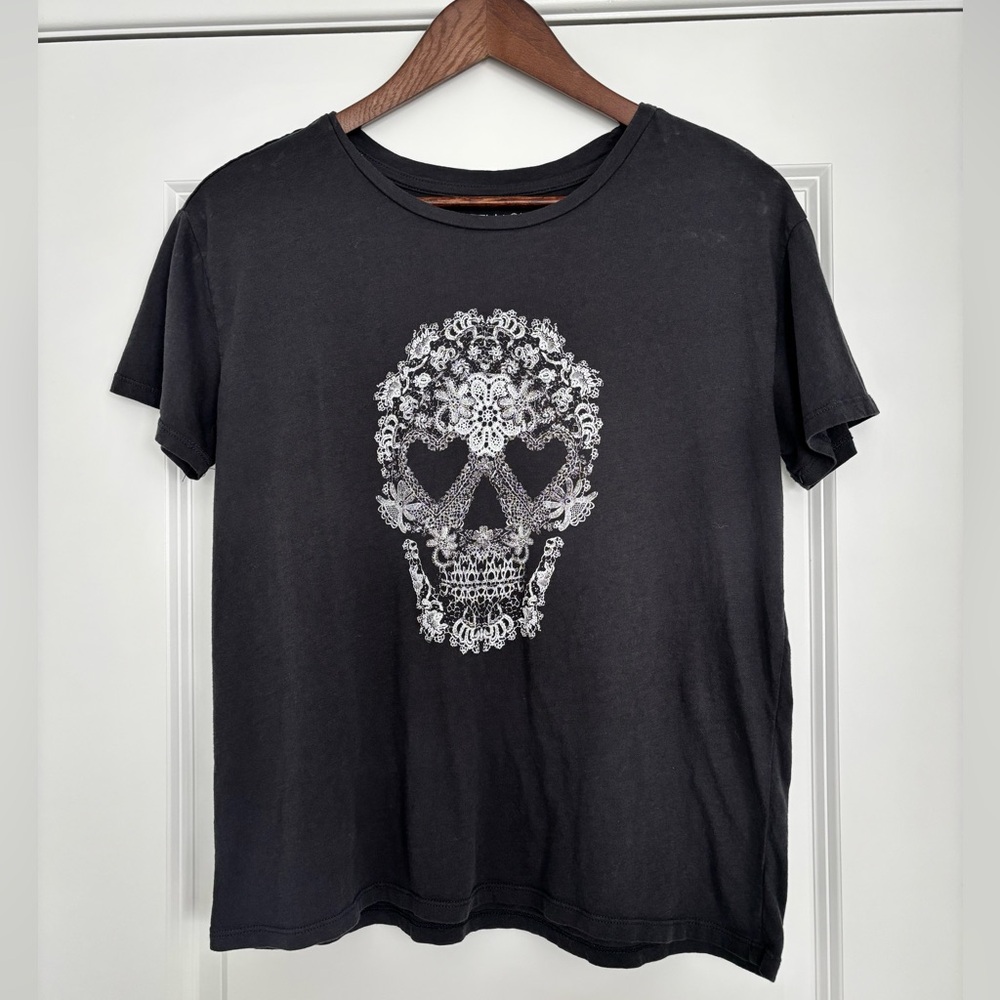 Sugar Skull Design Graphic Tee